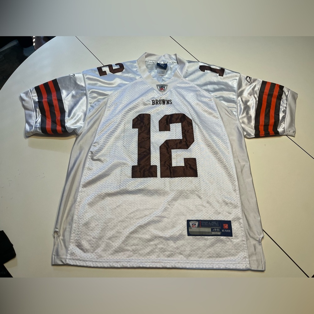 Vintage Cleveland Browns Colt McCoy XL Reebok 12 Jersey quarterback